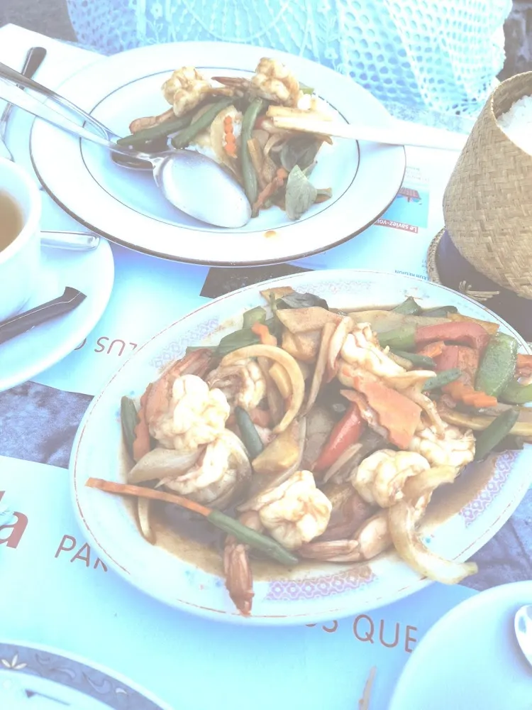 Crevette Au Basilic Thai